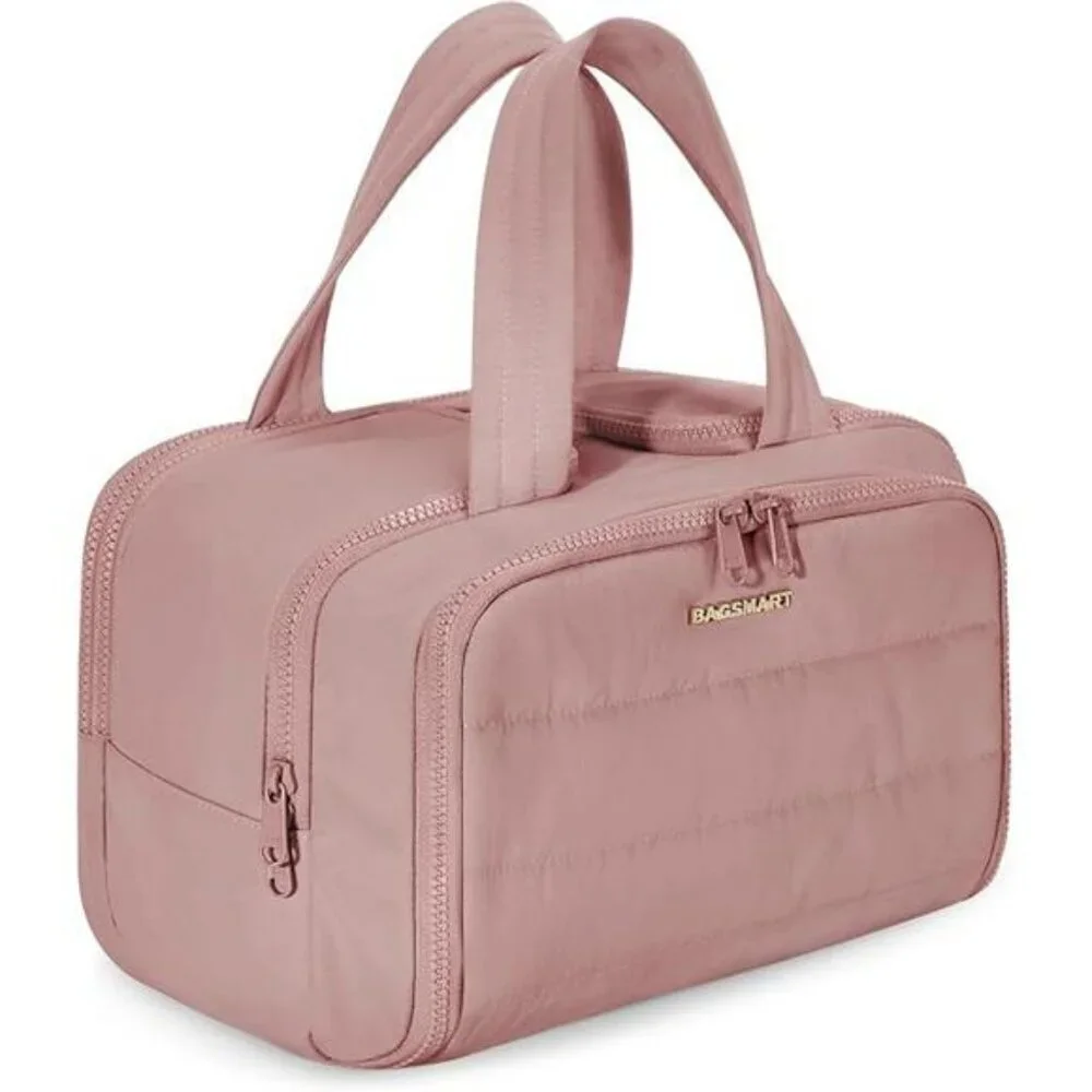 Large Travel Toiletry Bag Makeup Organizer Puffer Cosmetic Bag for Women